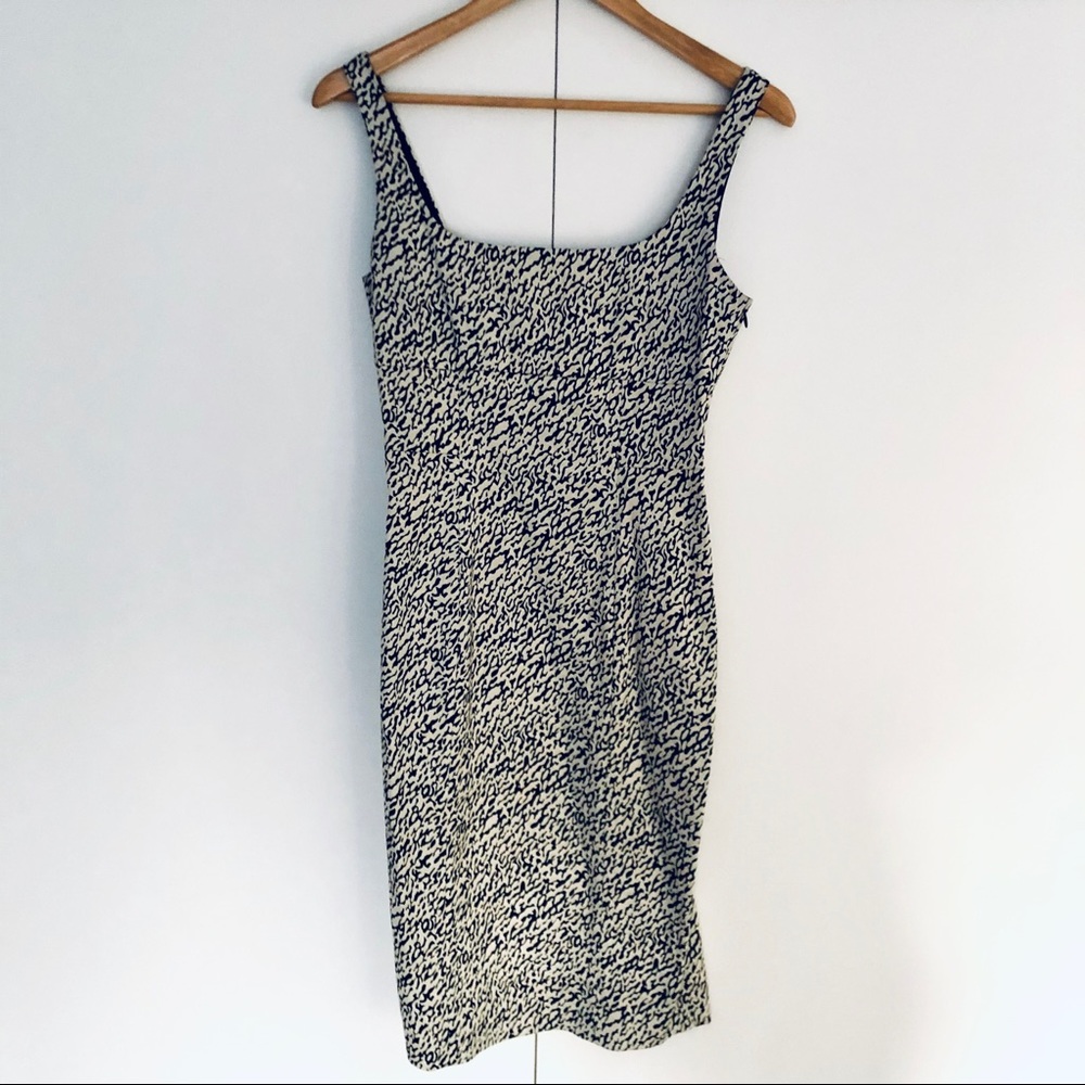 DVF Diane von Furstenburg Bridget Snake Wave dress